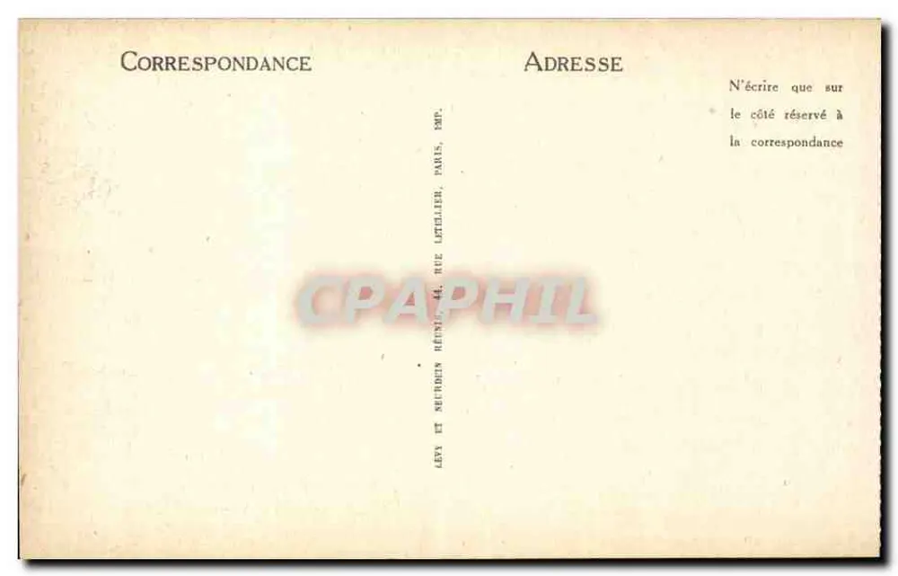 Lisieux — O Jardim Público — LL - Verso