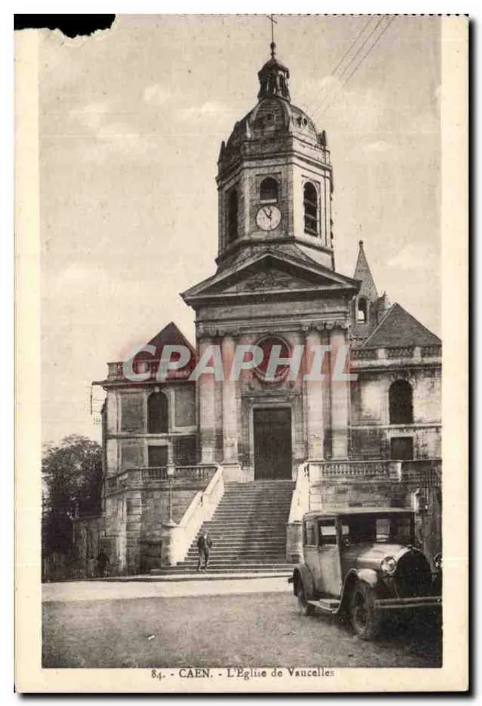 CAEN - A Igreja de Vaucelles — n° 84 - Frente