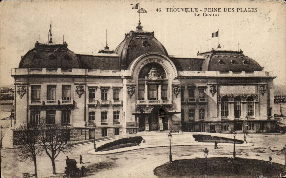 Trouville - Königin der Strände — Das Municipale Casino — Unbekannter Verleger, Nr. 46 - Vorderseite