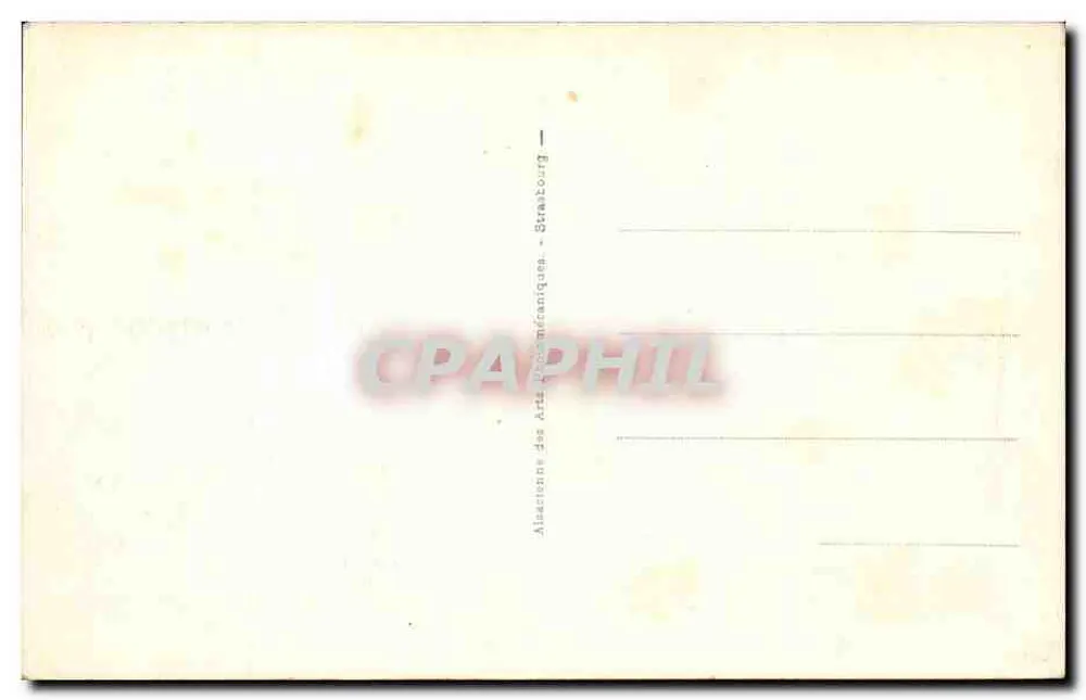 Trouville — Neue Gärten in Richtung Cancanière — Verlag Alsaclienne des Arts Mécaniques - Straßburg, n° 752 - Rückseite