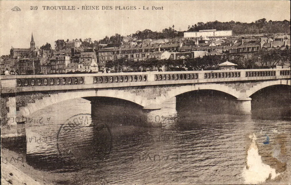 Trouville - Königin der Strände - Der Brücke - Vorderseite