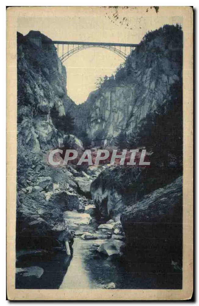 Brücke Baldy über die Cervyrette — Dauphiné - Route des Alpes — Unbekannter Verlag - Vorderseite