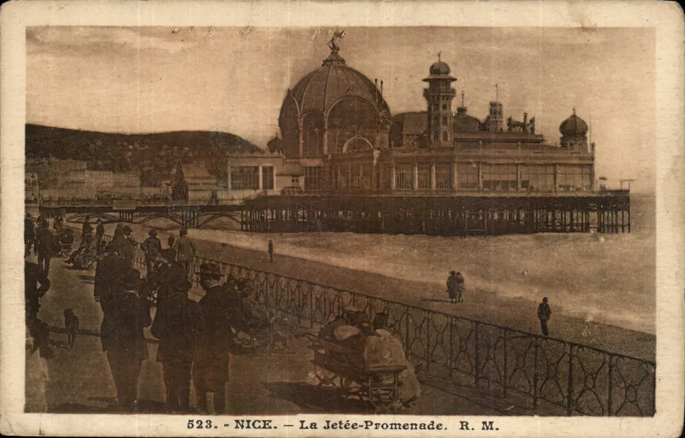 Nice — A Dique-Promenade — R. M. n° 523 - Frente