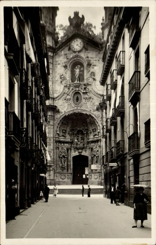 San Sebastián — Kirche Santa María — Photo Galarza - Vorderseite