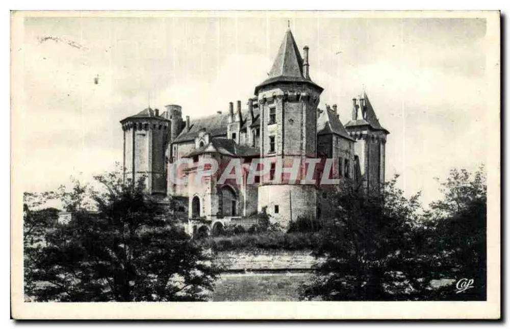 Saumur — O Castelo (Sudoeste) — SAUMUR — O Castelo (Sudoeste) - Frente