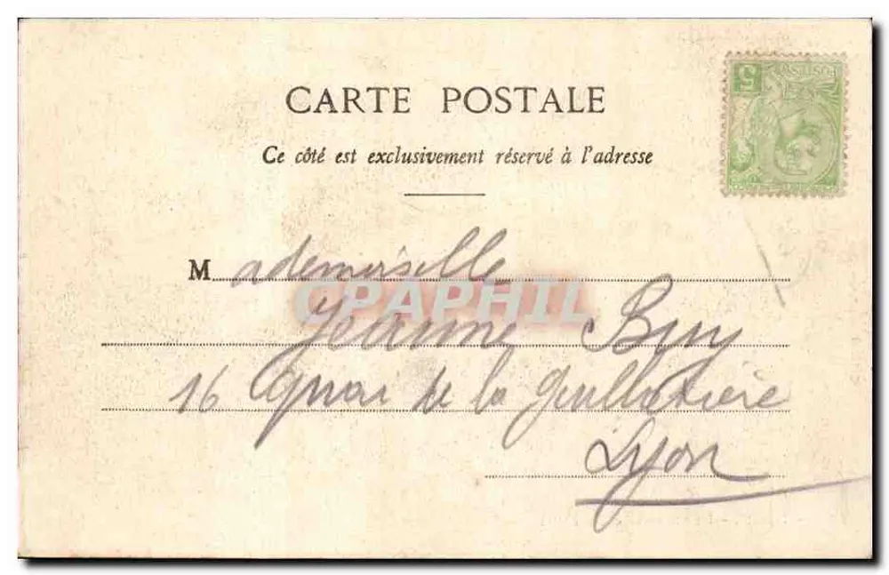 Nice — Promenade du Midi — Wydawnictwo Giletta, fot. Nice, nr 497 - Rewers