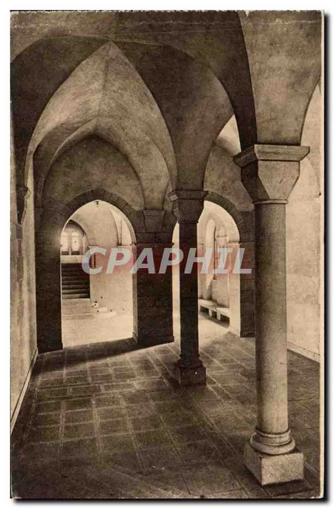 Gang der Abtei St-Pierre de Solesmes — Sarthe — J. Malicot, phot. Sable - Vorderseite