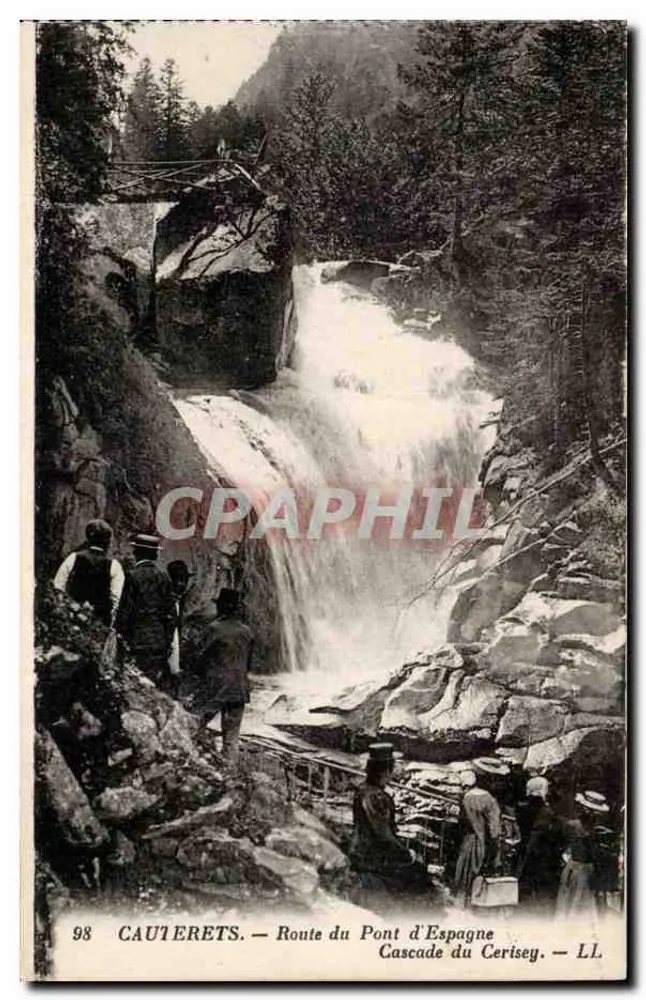 Cauverets — Route du Pont d’Espagne — Cascade du Certsey — LL - Vorderseite