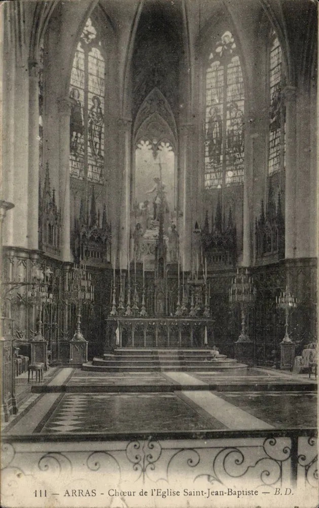 Arras — Coro della Chiesa di San Giovanni Battista —n° 411 - Recto