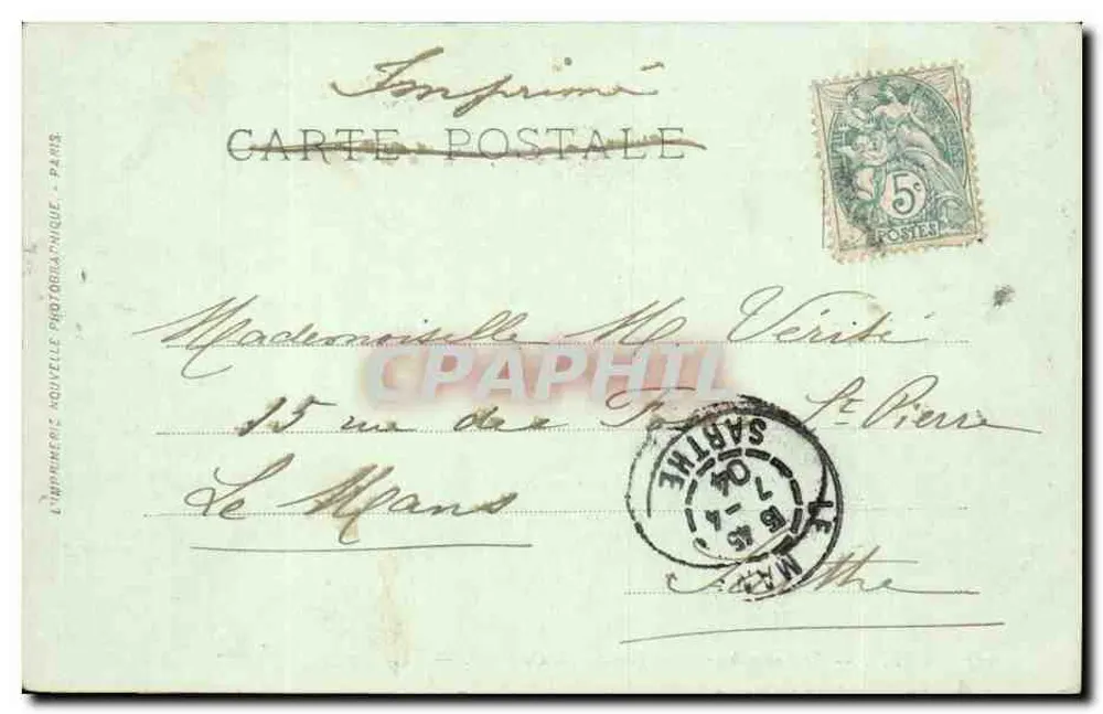 Paris - Luxembourg-Garten — Fontäne Carpeaux — LL - Rückseite