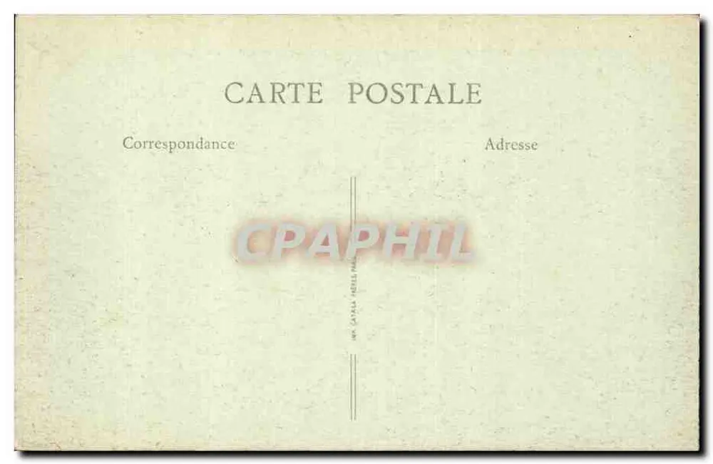 Lyon - Fourvière - Vista Geral — B. F. Paris - Verso