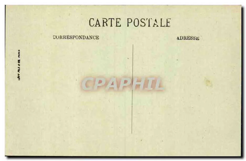 Saumur (M.-et-L.) — A Praça da Estação — editor Lary fils & Cie, n°78 - Verso