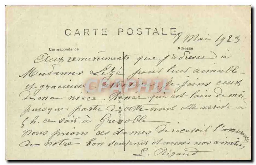 Saumur (M.-et-L.) — Vista Geral (lado Norte) — A.P. - Verso