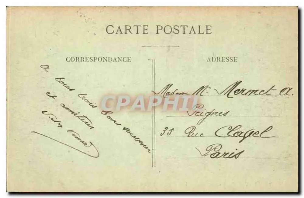 LYON — Place Bellecour — Vista geral — E.R. - Verso