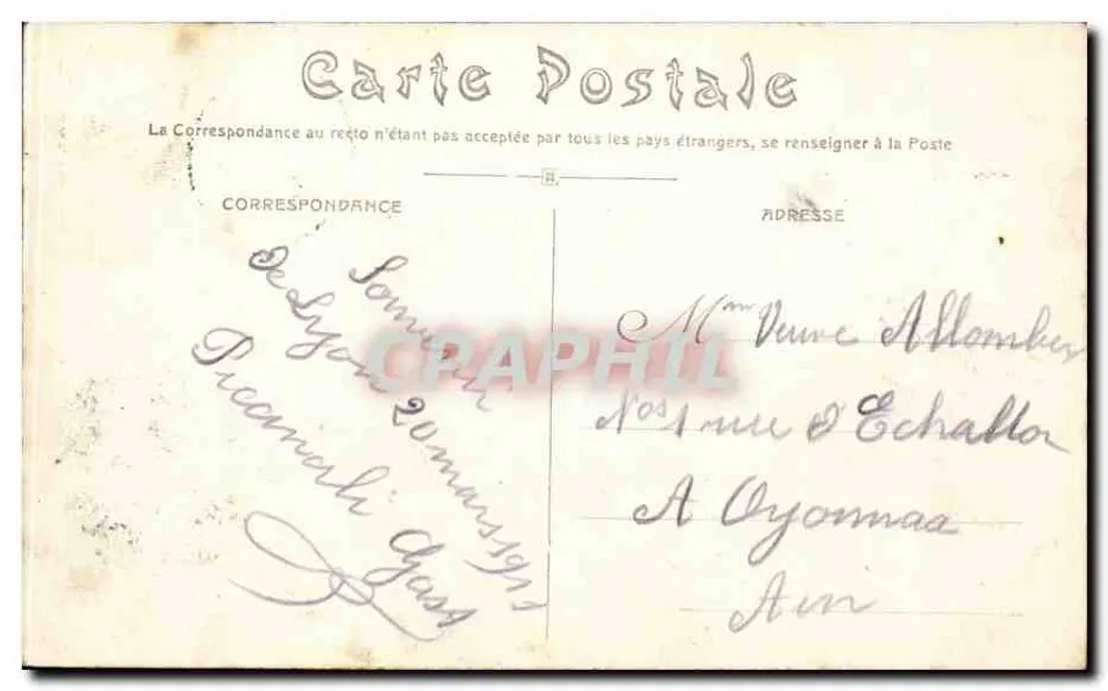 LYON. — Fourvière. A Abside - Verso