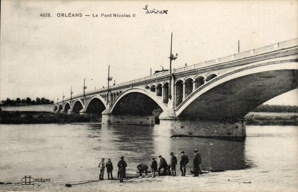 Orléans — O Pont Nicolas II — Editor Lüirex, n° 4628 - Frente