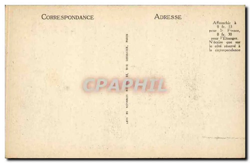 Bourges - Die Kathedrale vom Garten des Rathauses aus gesehen - LL - Rückseite