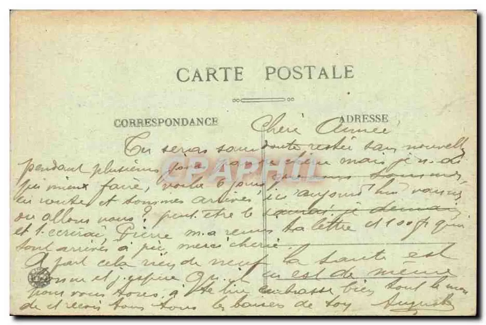 LYON — Plaza de los Jacobinos y Rue Centrale — E.R. — n°342 - Reverso