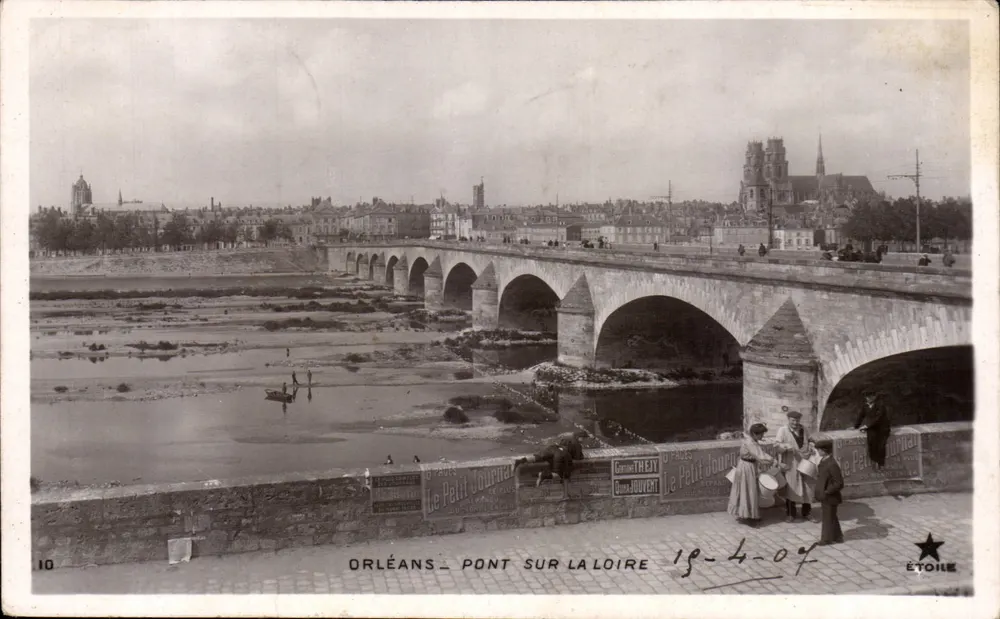 Orléans — Ponte sobre a Loire — Étoile, n°10 - Frente