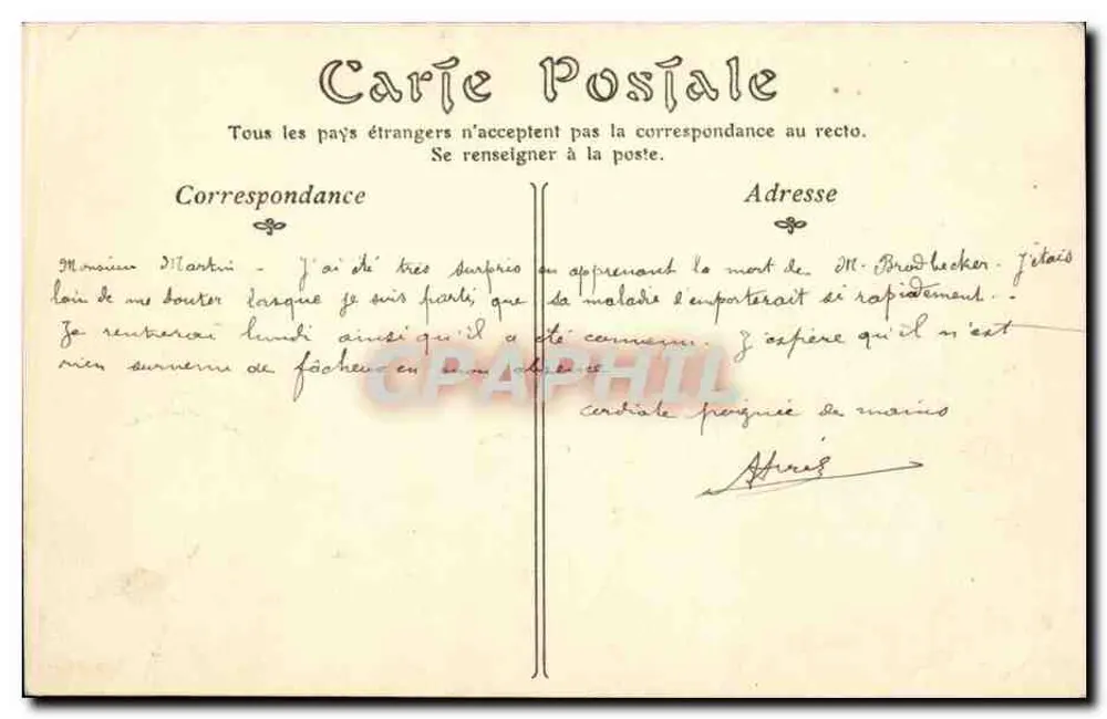 Blois — Die Treppen und Rue Denis-Papin — Le Peil, n°96 - Rückseite