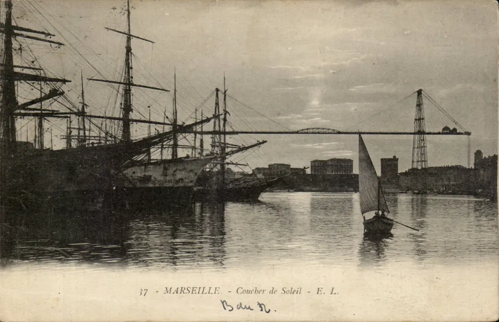 Marselha — Pôr do Sol — E. L. n°37 - Frente