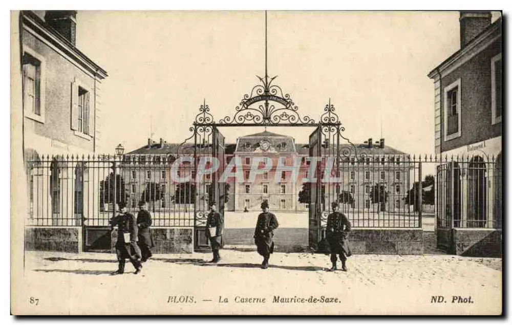 Blois — Die Kaserne Maurice-de-Saze — ND. Phot. - Vorderseite