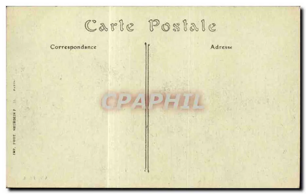 Blois — Die Kaserne Maurice-de-Saze — ND. Phot. - Rückseite