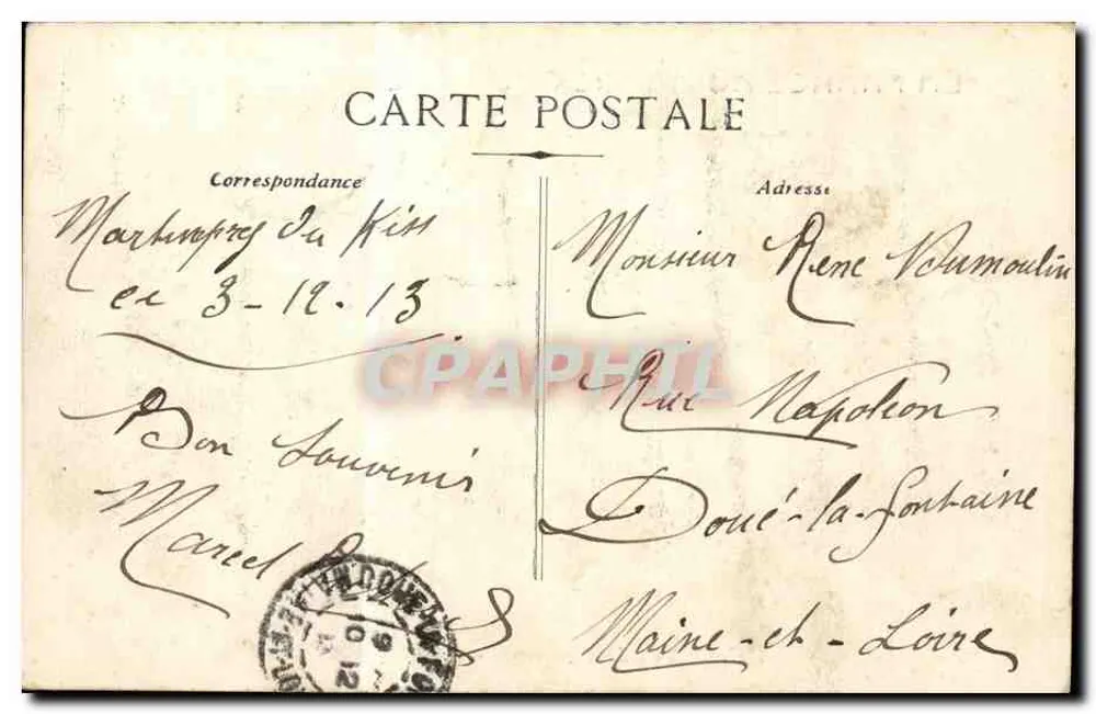 Taourirt (Marokko) — Brücke über Oued Za — Verlag 'La France au Maroc Oriental' Nr. 887 - Rückseite