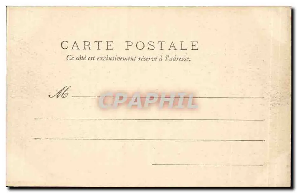 Châteauroux — Caserne Bertrand — CL. Nouvelles Galeries - Verso