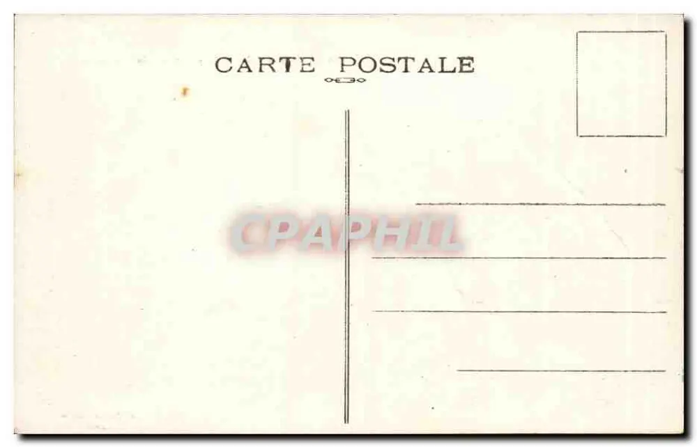 Camp de Mailly — Voorbereiding op de Oefening — A. Nieps, uitgever - Achterkant