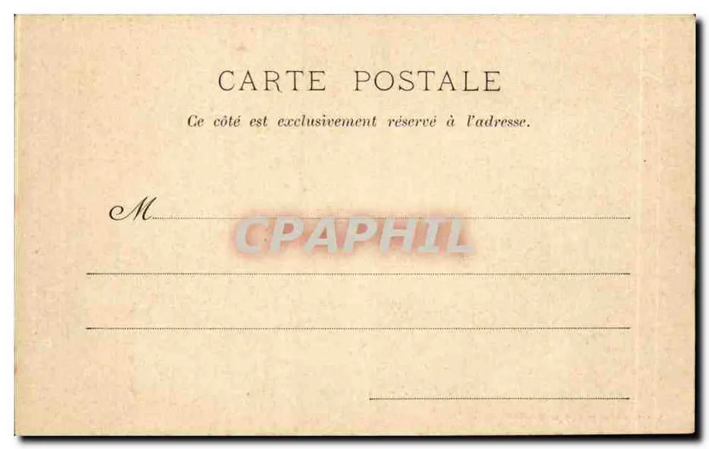Le Blanc — Die Infanterie-Kaserne — Ch. Arambourou, phot., Châtellerault - Rückseite