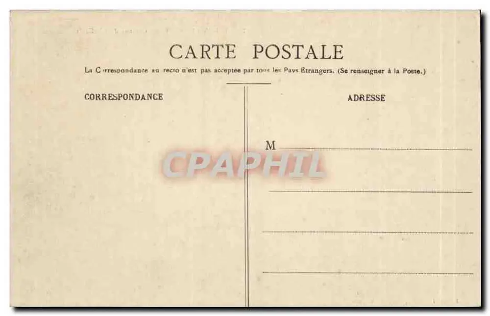 Fontenay-le-Comte - Cuartel del Chaffault — Edición J. Garnier - Reverso