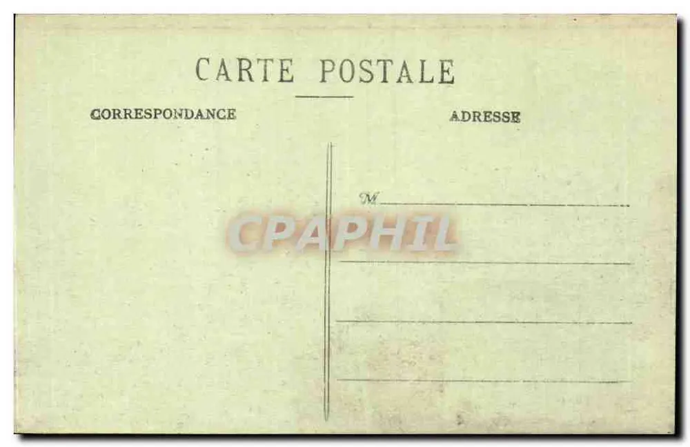 Camp de Mailly — 16 cm Marinekanone — Verlag X. Midos - Rückseite