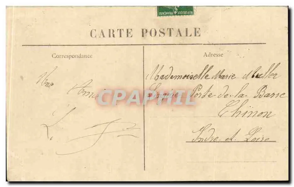 Douvé-la-Fontaine (M.-et-L.) — Die Arenen — An dem Tag der Aufführung von « Polyeucte » — H. Ogeard, Verlag in Doué - Rückseite
