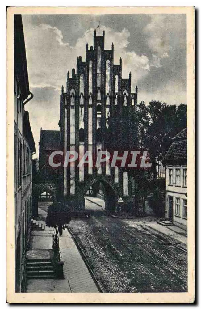Neubrandenburg — Stargarder Tor — Verlag Emil Morowy, Neubrandenburg - Frente