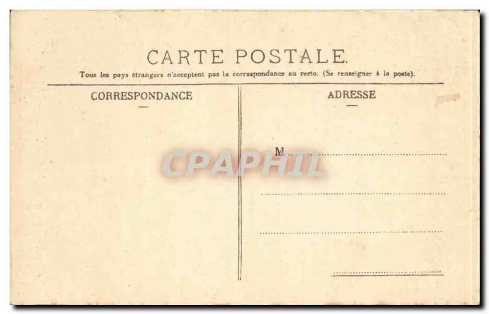 Boulogne-sur-Mer — Monument Mariette — editor anônimo, n° 229 - Verso