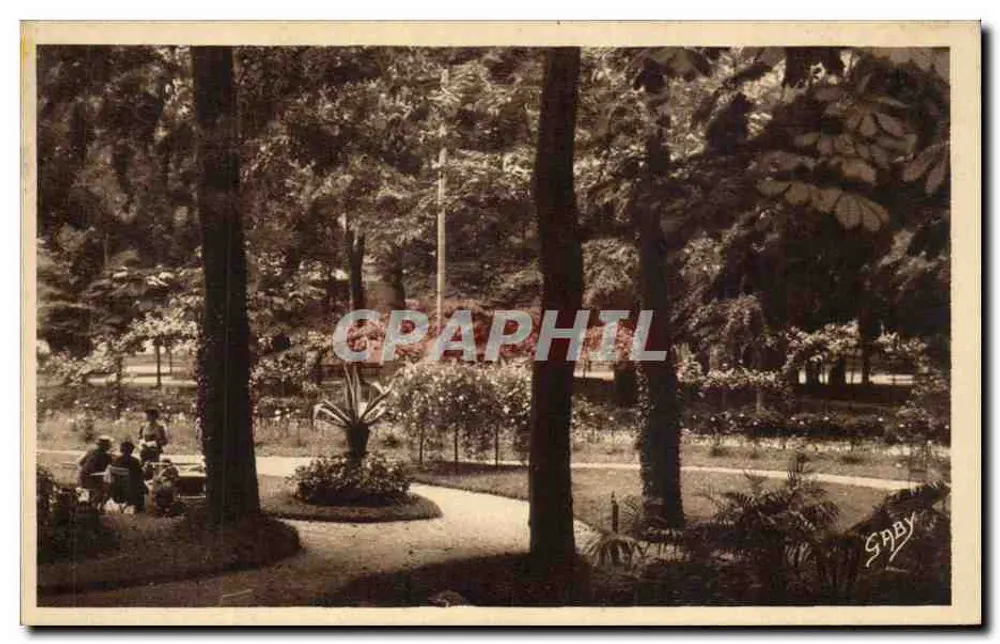 Montbéliard — Jardim Público — Edições Saby - Frente