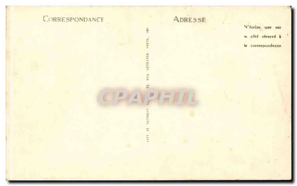 Sens — Quartel de Infantaria — LL. - Verso