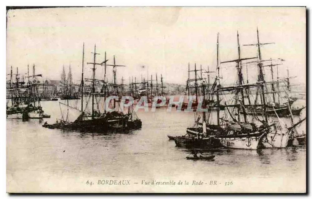Bordeaux — Vista geral da Baía — BR 326 - Frente