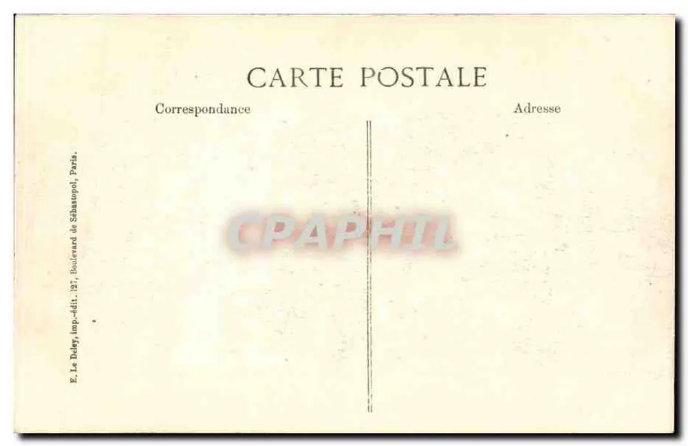 Nomeny — Diciembre 1914 — Editor E. Le Todey, París - Reverso
