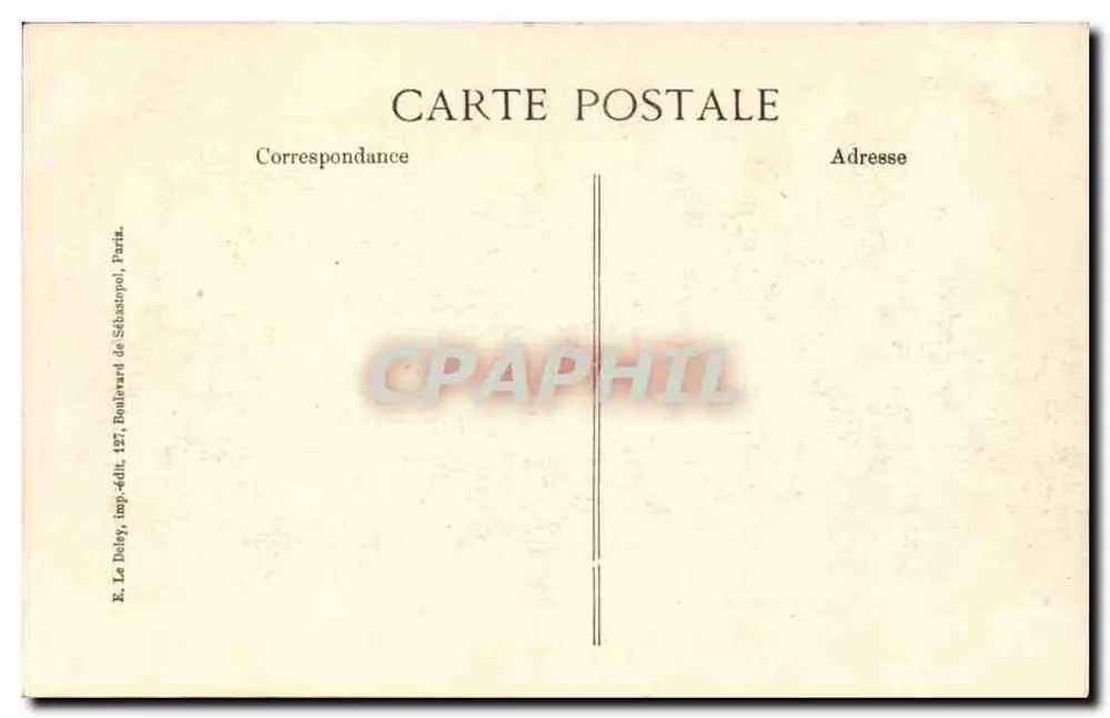 Nomeny — Dezember 1914 — Verleger E. Le Doley, Paris - Rückseite