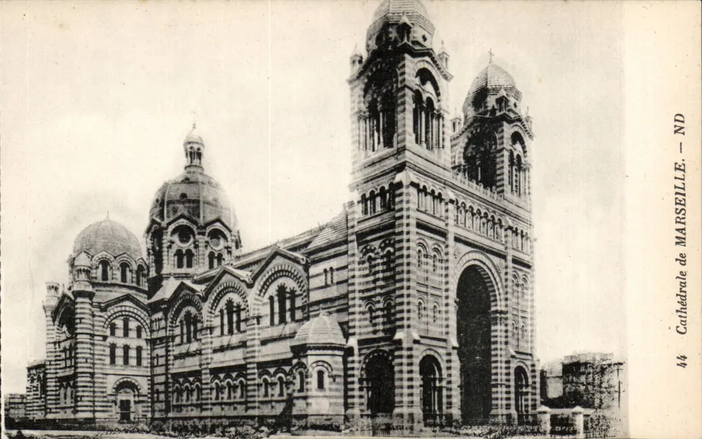 Catedral Nossa Senhora de Marselha — editor Le Tellier, n°44 - Frente