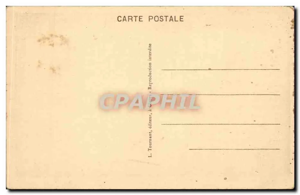 Gisors (Eure) — Öffentlicher Garten und Turm Saint-Thomas — L. Tournant, Verlag - Rückseite