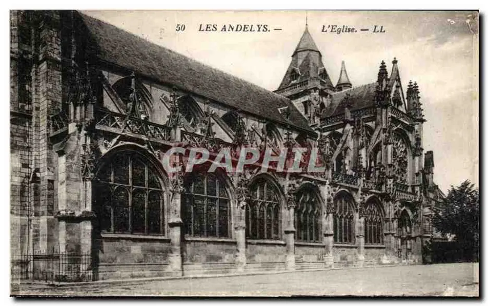 Les Andelys — A Igreja — LL - Frente