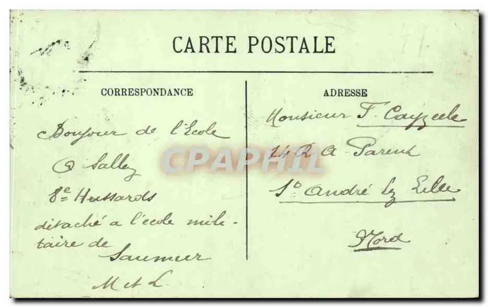 Saumur (M.-et-L.) — Die Fouchard-Brücke über den Thouët (westlicher Teil) — LL, Nr. 96 - Rückseite
