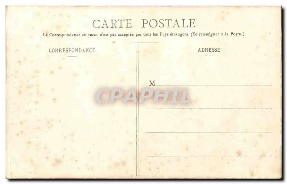 DOUÉ-la-FONTAINE - Avenue de la Gare — Imp. Guelle-Métey, à Dijon - Rückseite