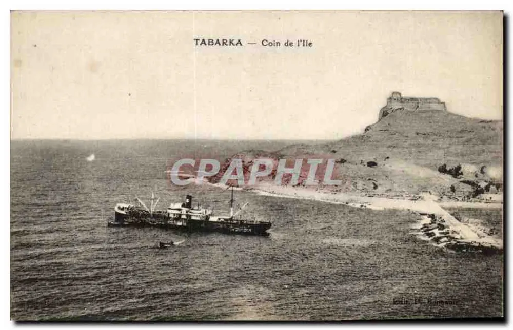 Tabarka — Canto da Ilha — Editor P. Bonguau - Frente