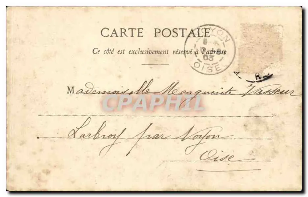 Paris — Das Palais de Justice und die Sainte-Chapelle — Marie D. Jouannet - Rückseite