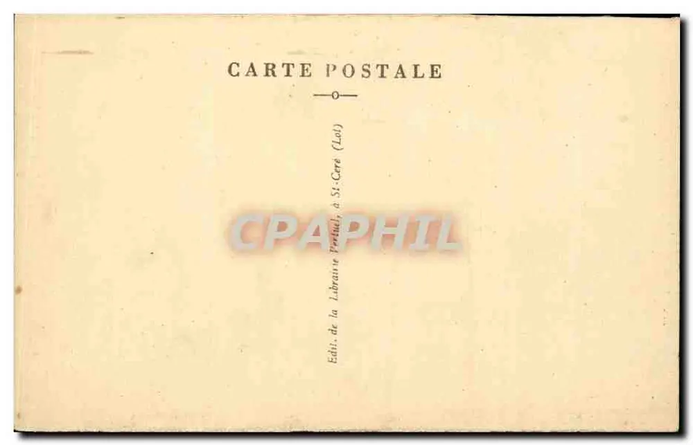 Schloss Montal und die Césarines, nahe Saint-Céré (Lot) — Le Lot Illustré, n°1594 - Rückseite