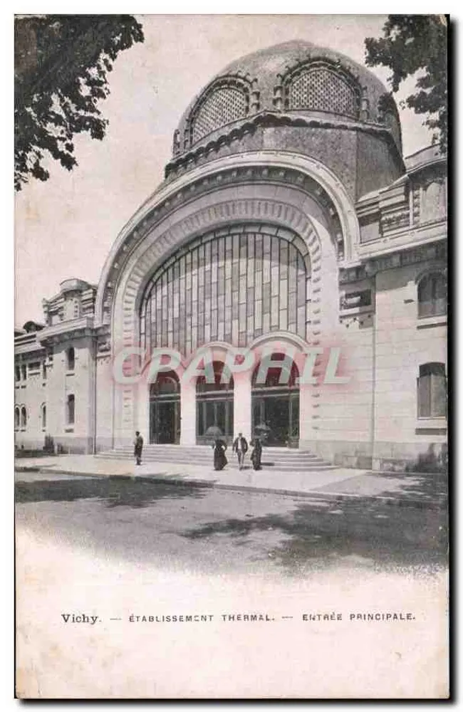 Vichy — Thermalbad — Haupteingang - Vorderseite